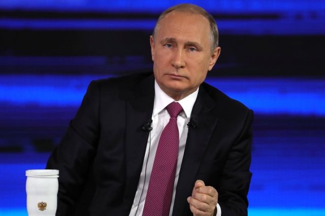 Прямая линия с Владимиром Путиным начнется в 16 час. по красноярскому времени.