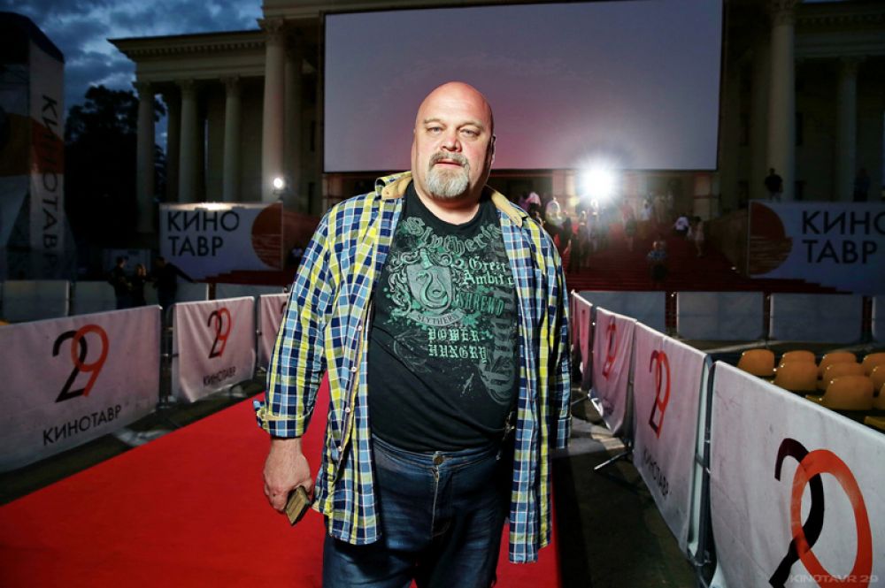 Режиссер Алексей Федорченко перед премьерой фильма «Русский бес» Григория Константинопольского.
