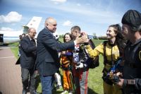 Врио губернатора Кемеровской области посетил аэродром Танай.