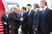 Президент РФ Владимир Путин в аэропорту «Шоуду».