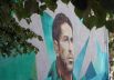 Граффити с изображением игрока сборной Испании Серхио Рамоса, посвященное чемпионату мира по футболу ФИФА-2018 в Калининграде.