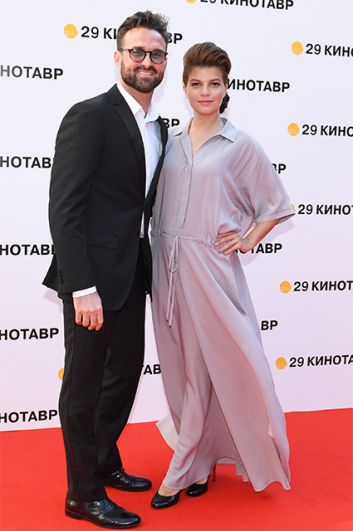  Актриса Агния Кузнецова и ее супруг танцор Максим Петров.