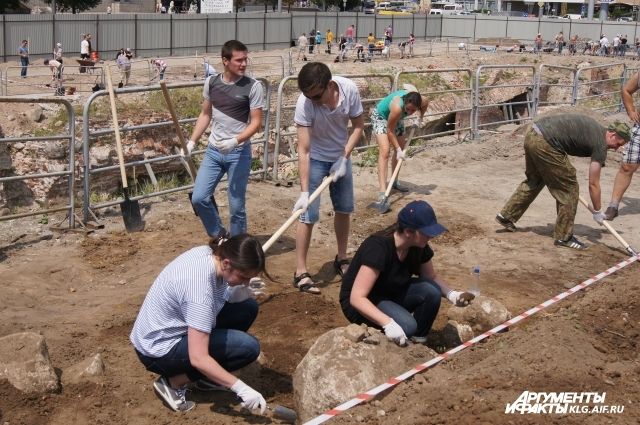 Раскопки Королевского замка в Калининграде откроют для посетителей.