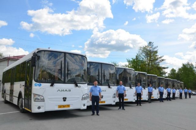 В Тобольске на линию вышли новые автобусы