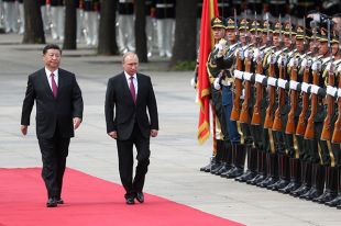Владимир Путин в Китае.