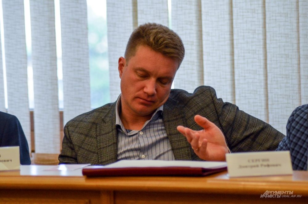 Начальник ГКУ СО «Управление капитального строительства Свердловской области» Олег Кагилев.