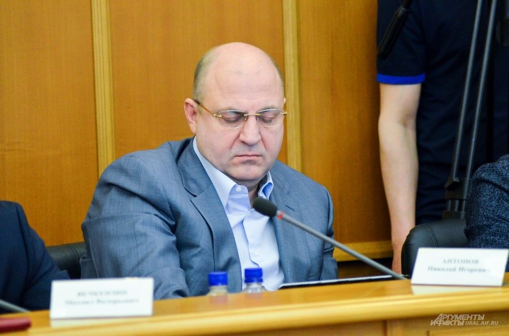 Депутат Николай Антонов.