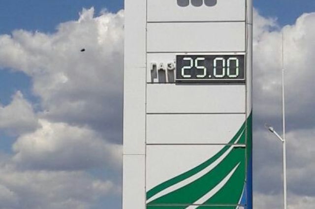 За две недели цена на автомобильный газ выросла на 20%. 