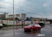 Сильный ливень и гроза прошли в Перми 20 июня.