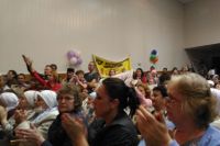 Более 500 человек пришли на публичные слушания в Осинове.