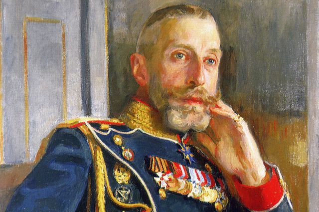 Великий князь Константин Константинович, портрет кисти Осипа Браза.