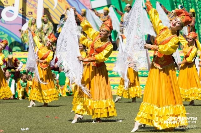 Любимый праздник татар - Сабантуй - отпраздновали 23 июня.
