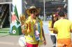 Болельщиков из Колумбии можно сразу опознать по ярким шляпам и желтым футболкам.