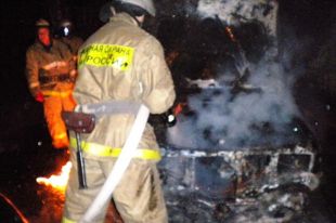 В Омске за последние сутки сгорело четыре автомобиля.