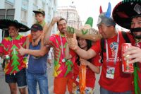 Мексиканским фанатам футбола больше всего понравились улица Большая Садовая с старинными зданиями, Ворошиловский мост, по которому ходили, стадион «Ростов-Арена» и Левобережный парк.