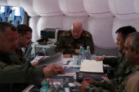 На месте крушения Ан-148 в Подмосковье Председатель СК РФ А.Бастрыкин провел совещание.
