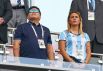 Диего Марадона, посетивший все игры Аргентины, прилетел и в Казань.