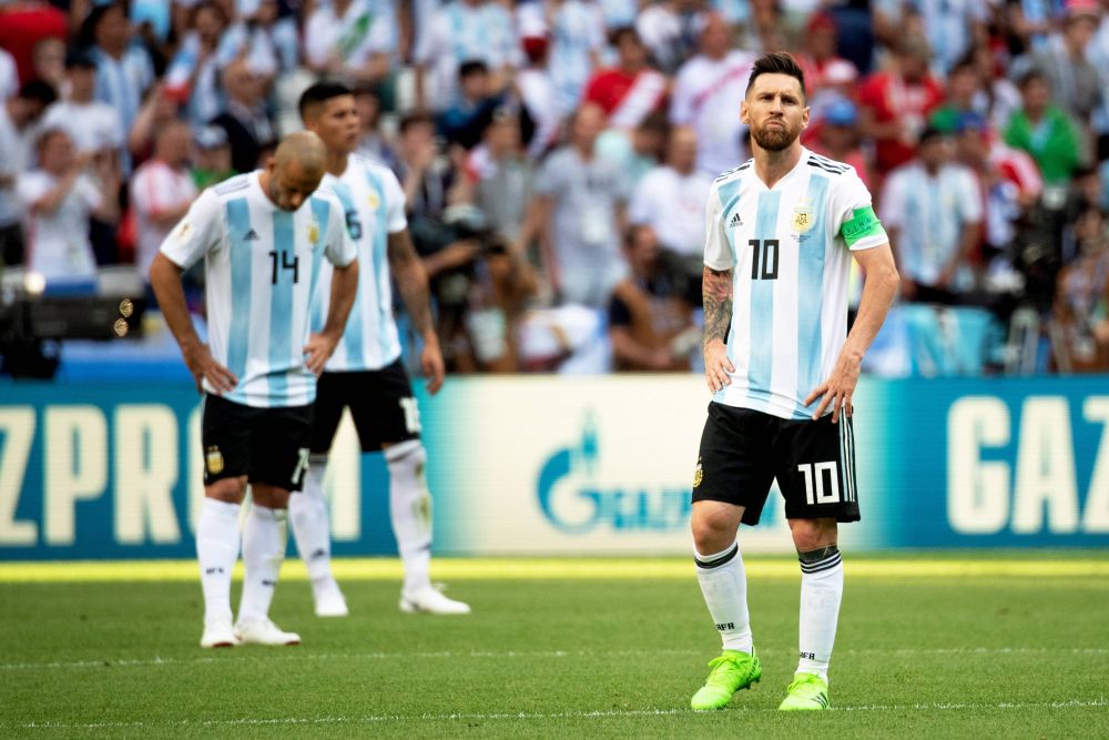 Вся Аргентина возлагала надежды на Месси в этом матче.