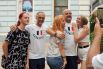 На праздник заглянули члены штаба сборной Франции по баскетболу, которая 2 июля сыграет в Краснодаре с командой России.