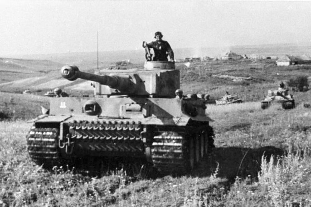 Немецкие танки «Тигр».