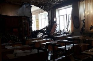 В Одесской области из-за удара молнии сгорела школа