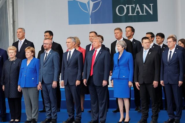 Саммит НАТО в Брюсселе.
