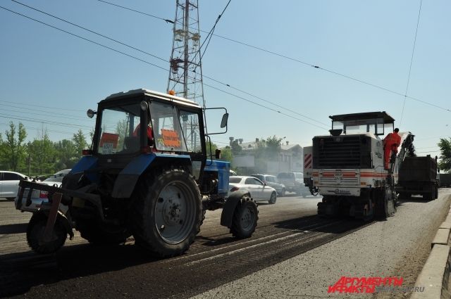 Аварийный участок дороги Омск - Муромцево сделают к 30 июля.
