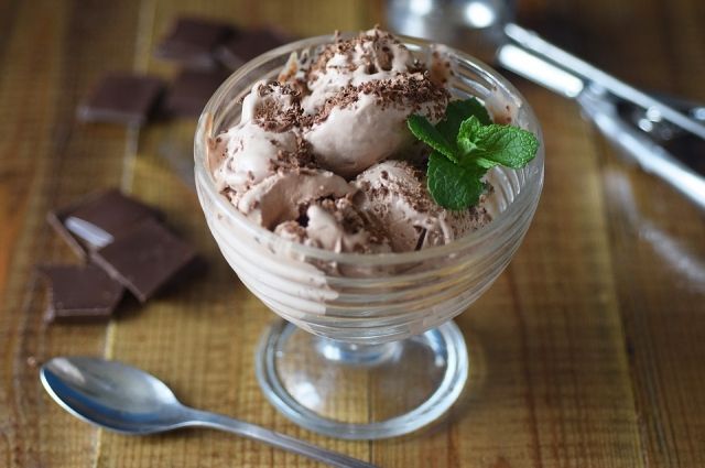 Добавлять в мороженое можно не только шоколад и ваниль, но и сиропы, фрукты, ягоды, варенье, орехи, пряности, мёд.