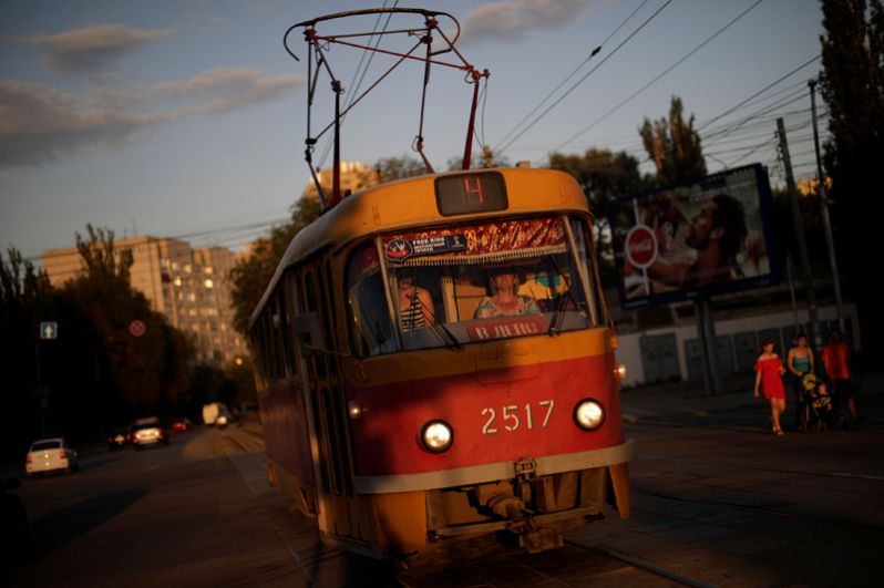 Городской трамвай, Волгоград.