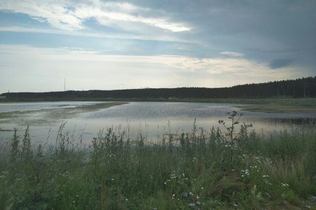 Водоем в Ханты-Мансийске