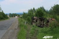 ДТП произошло утром на трассе Кунгур-Соликамск. 
