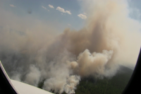 Лесные пожары в Ноябрьске заметил авиапатруль