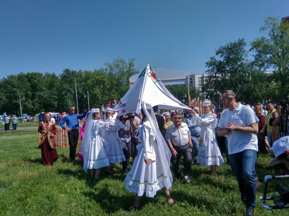 Национальный праздник Сабантуй. Зона отдыха Заречных мкрн.