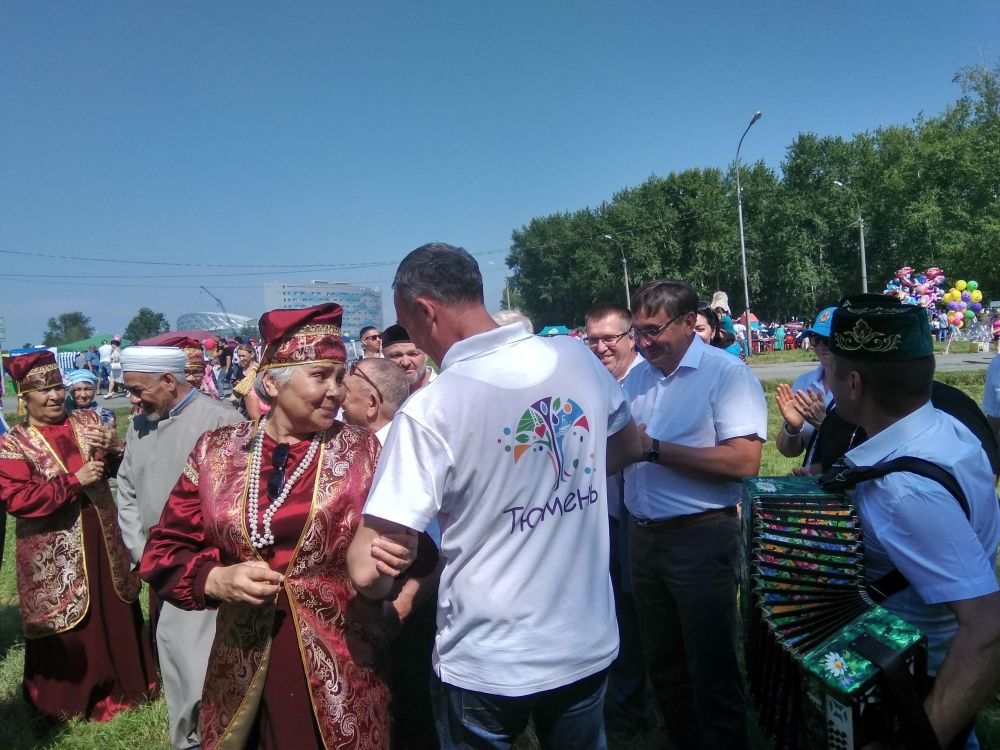 Руслан Кухарук на Сабантуе. День города-2018, Тюмень.
