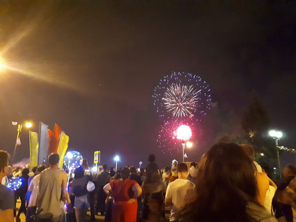 Салют в Тюмени. День города-2018.