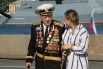 Президент России отметил, что «вся история флота – это история мужества, смелости и духа моряков и офицеров».