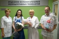 Малышку "из пробирки", которая стала сотой в перинатальном центре, назвали Ангелиной.