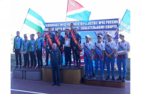 Ямальцы в числе победителей чемпионата по пожарно-спасательному спорту