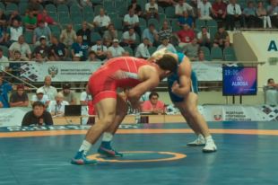Чемпионат России по вольной борьбе.