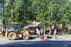 Чтобы не повредить деревья стройматериалы завозят с улицы Московской
