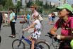 В велопараде принимали участие дети