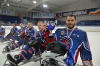 В Оренбурге завершился открытый турнир по следж-хоккею «Кубок вызова «Вперед, на лед!».