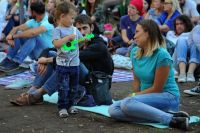 Опыт прошлого года оказался успешным - на концерт в парк на Королёва приходили семьями.