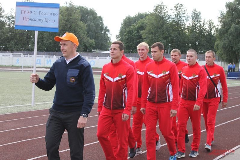 Участники соревнований от Пермского края