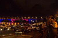 Теперь Коммунальный мост в будет постоянно светиться по ночам. 