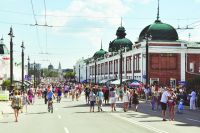 Любинский проспект - историческая часть Омска.