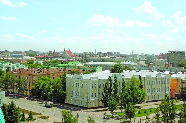 Омск - один из самых красивых городов Сибири, по признанию Владимира Путина.