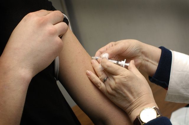 В Калининградской области начали делать прививки от гриппа.
