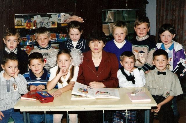 Школа с. Нялино. 1997 год.