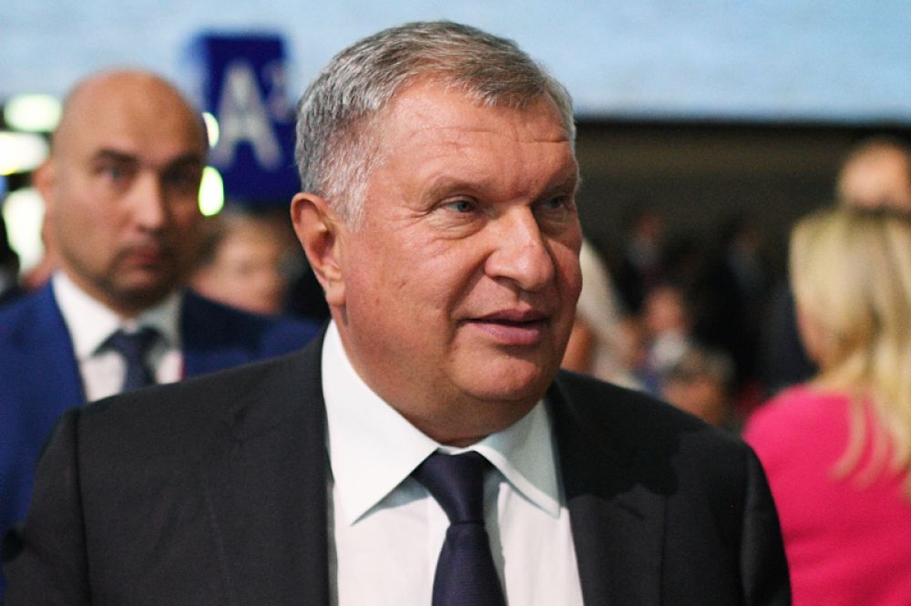 Главный исполнительный директор «Роснефти» Игорь Сечин.
